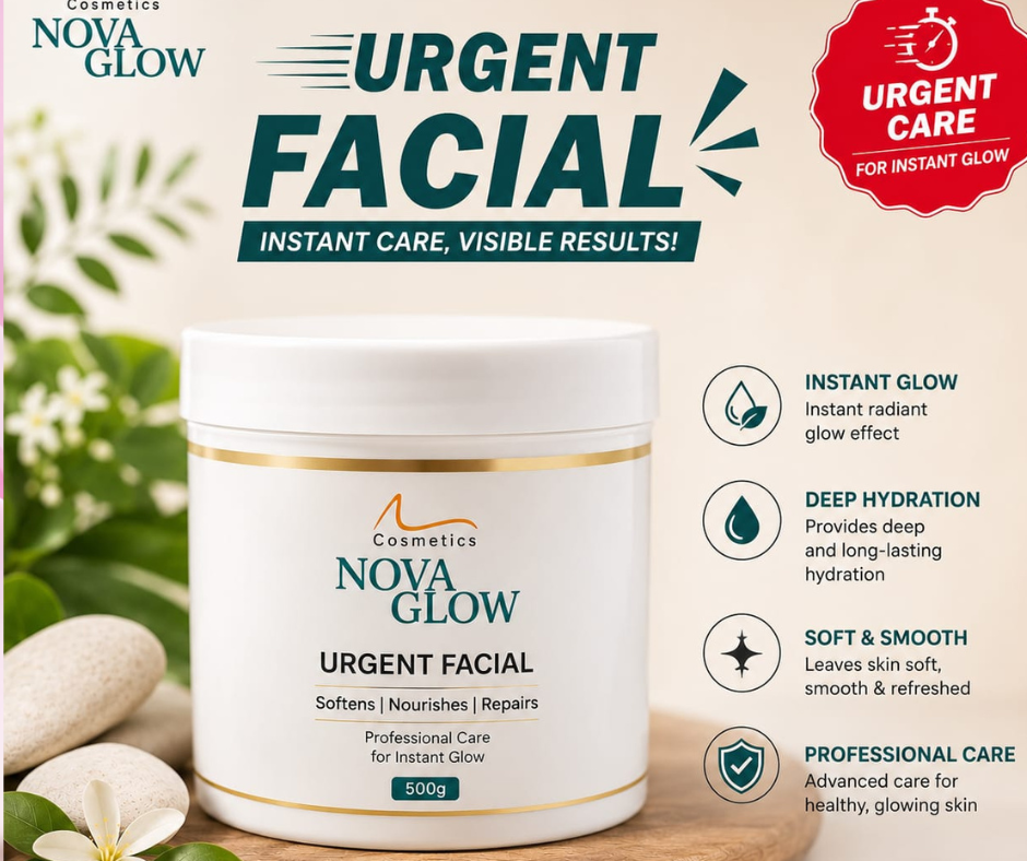 NOVA GLOW URGENT FACIAL( SALON PACK)
